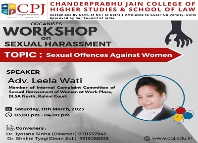 Workshop on Sexual Harassment