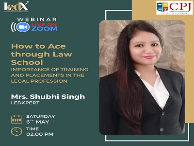 Webinar on How to Ace through Law