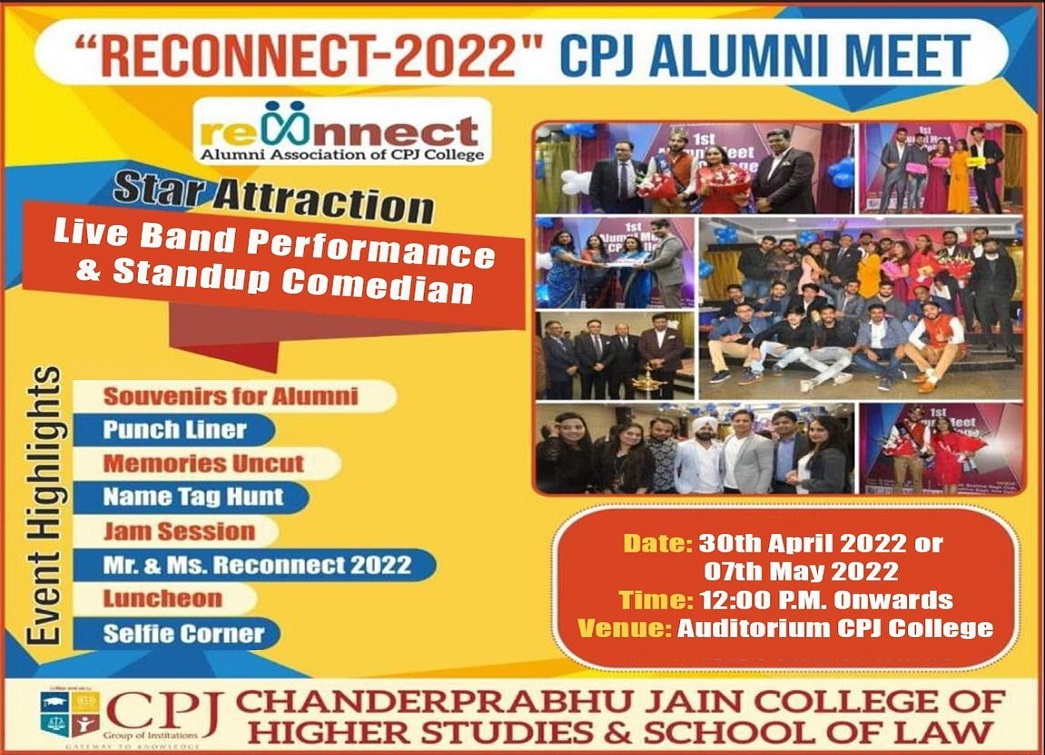 Reconnect 2022 CPJ Alumni Meet