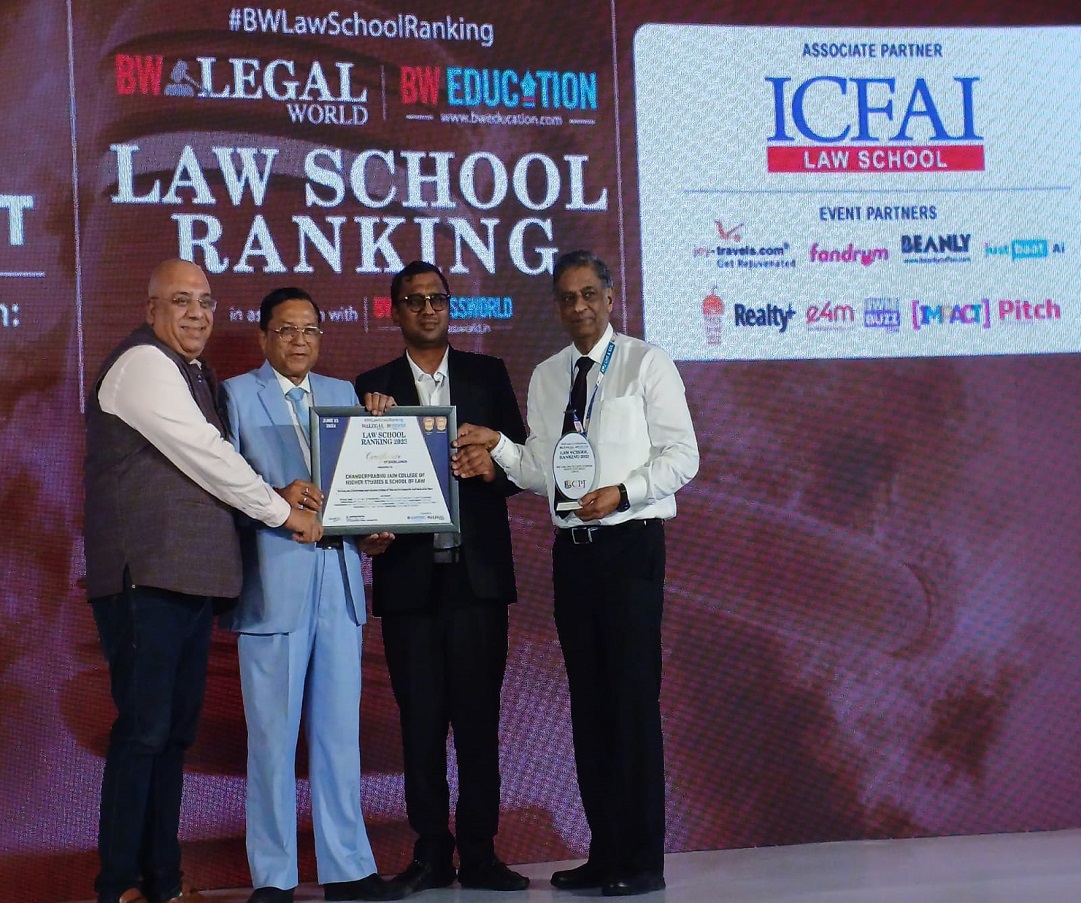 India’s Top Law Schools Ranking Survey- 2023 by Business World BW Legal World !!