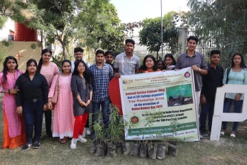 Tree Plantation Drive on the occasion of “United Nations Day-2023”