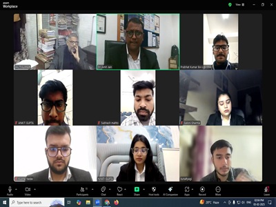 Online Internship cum Placement Drive with Advocate Lalit Kumar